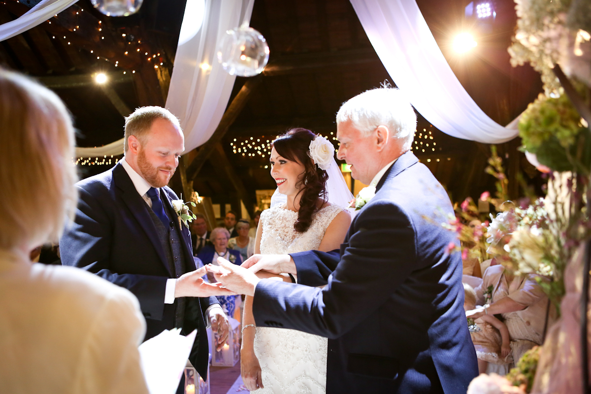 Wedding Photography at Rivington Hall Barn in Bolton