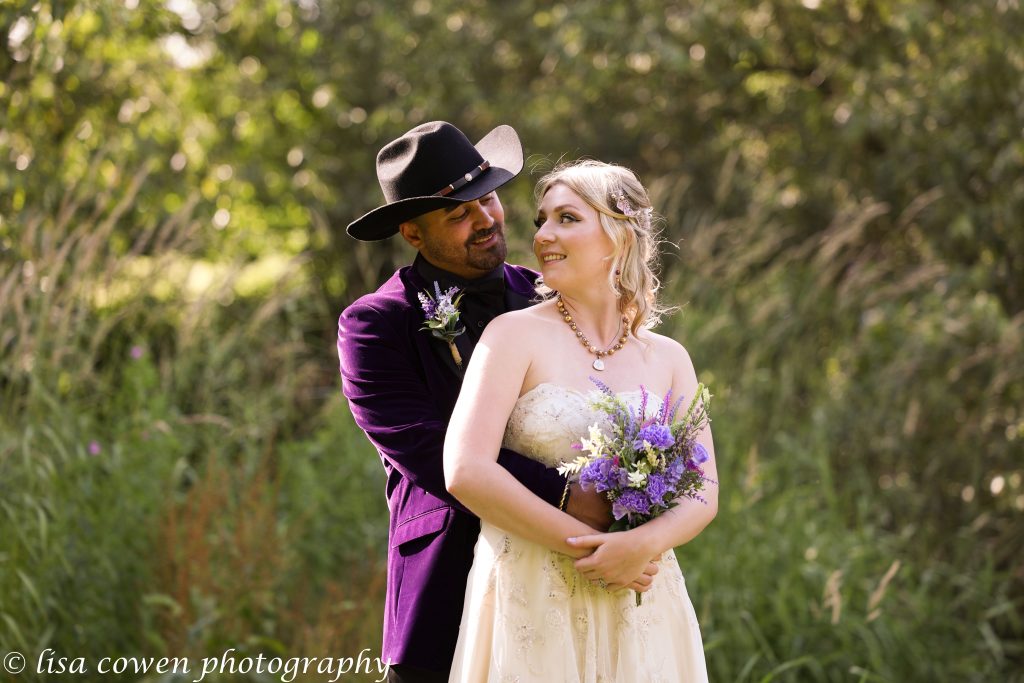 Bride and Groom portrait