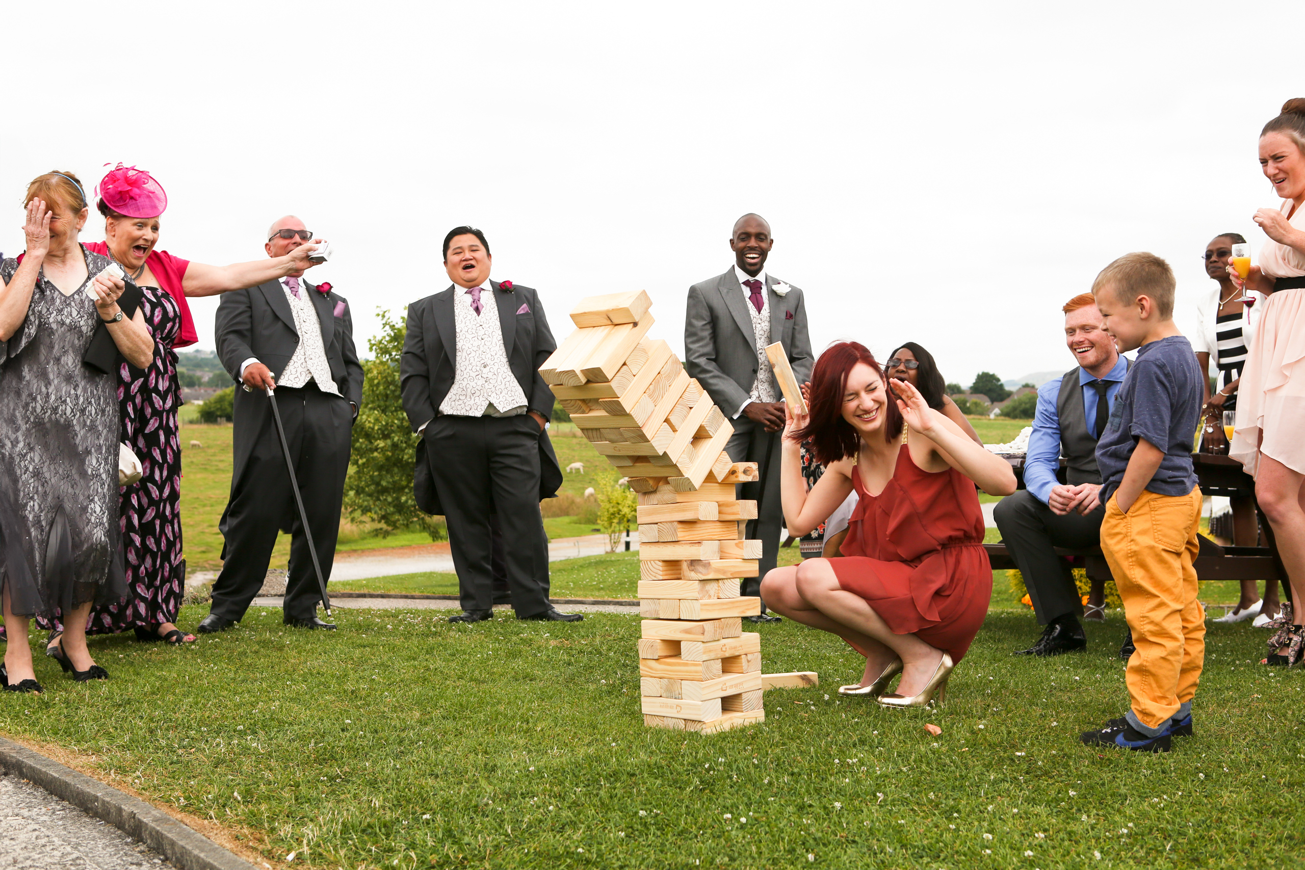 Real, candid wedding photography of a fun wedding in the North-West.